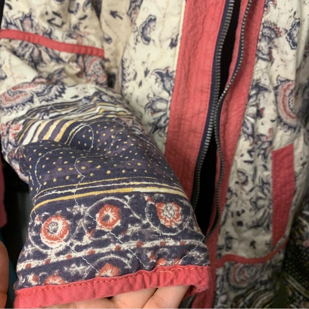 Floral Patterned Women's Jacket - image 5